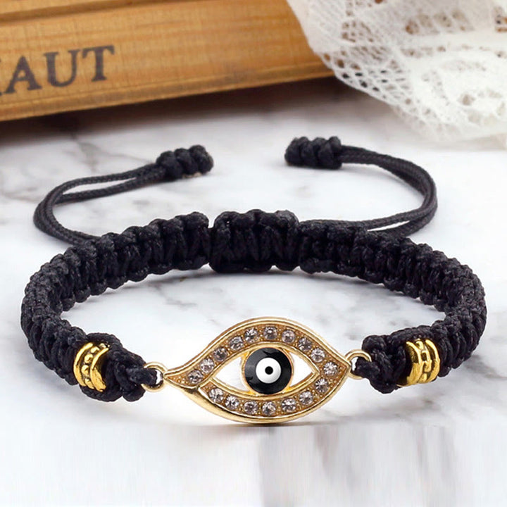 Buddha Stones Evil Eye Keep Away Evil Spirits Schnurarmband