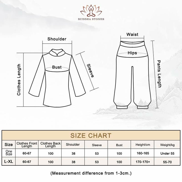 Einfache Weiß beige Muster-Meditation, spirituelle Zen-Praxis, Yoga-Kleidung, Damenbekleidung - image 15