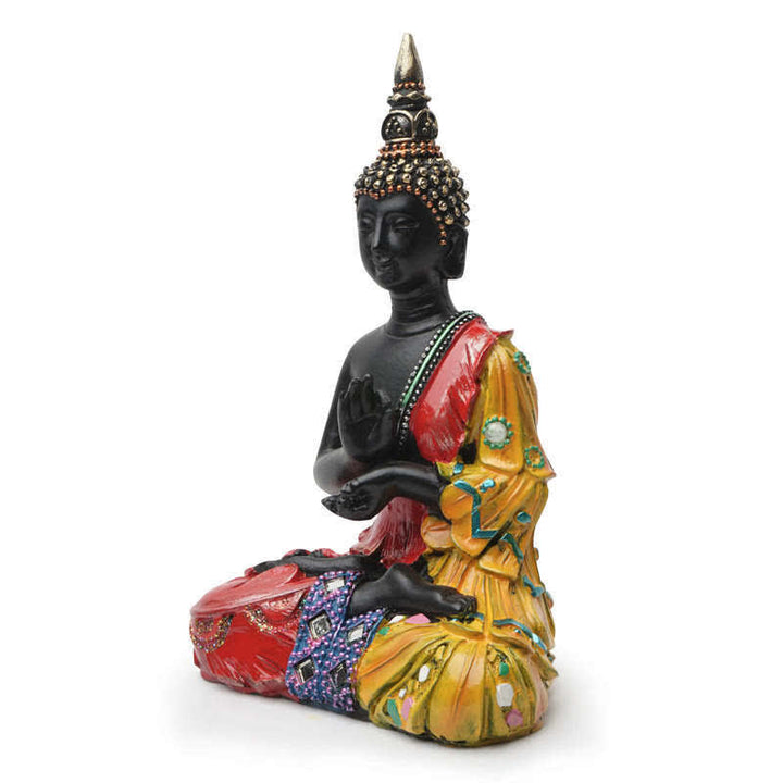 Thailändische Buddha-Serenity-Statue aus Kunstharz - image 11