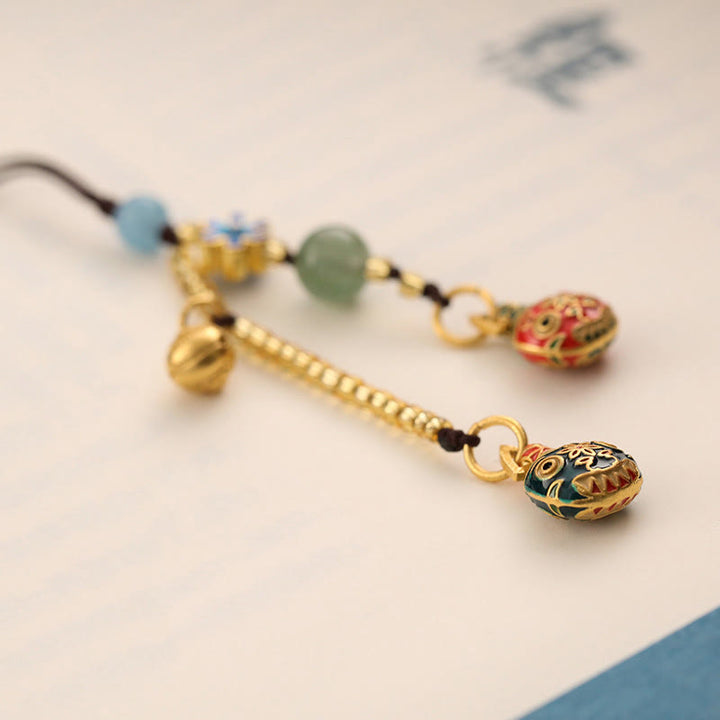 Goldverschlingendes Biest Familienglück Schlüsselanhänger - image 2