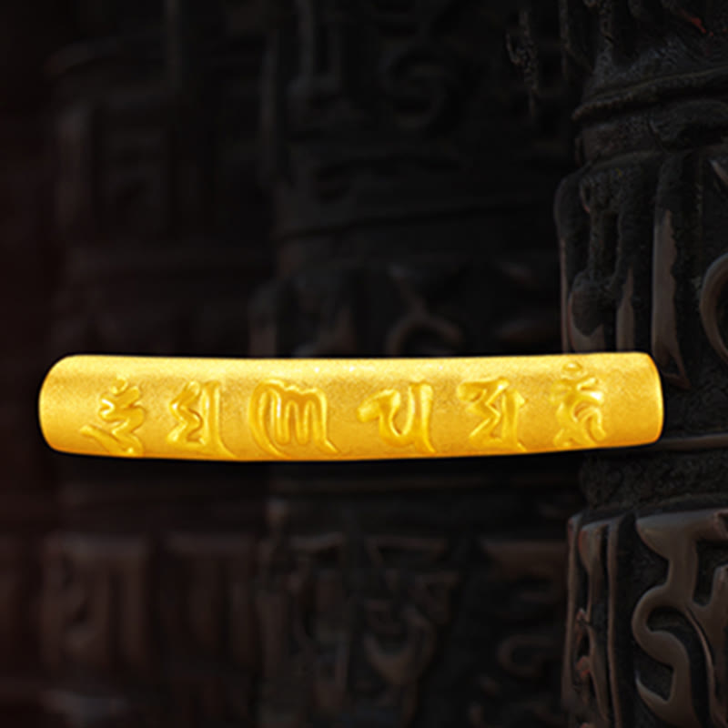 Buddha Stones, tibetisches 999-Gold, Om Mani Padme Hum, handgefertigt, achtfädig, Friedensknoten, Glück, geflochtenes Paar-Armband