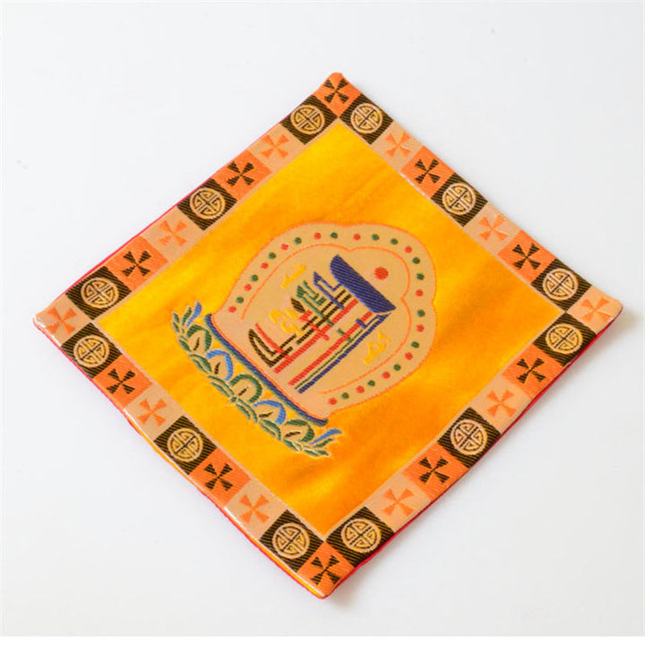 Gebetsaltarmatte Man-Bcu Kalachakra Heilung Meditation Jacquard-Matte - image 10