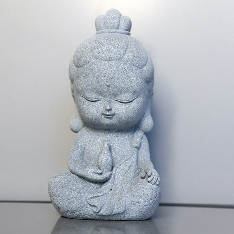 Buddha Stones, Meditation, Buddha-Statue, Mitgefühl, Heimdekoration - 6,5 x 5 x 12 cm - image 13