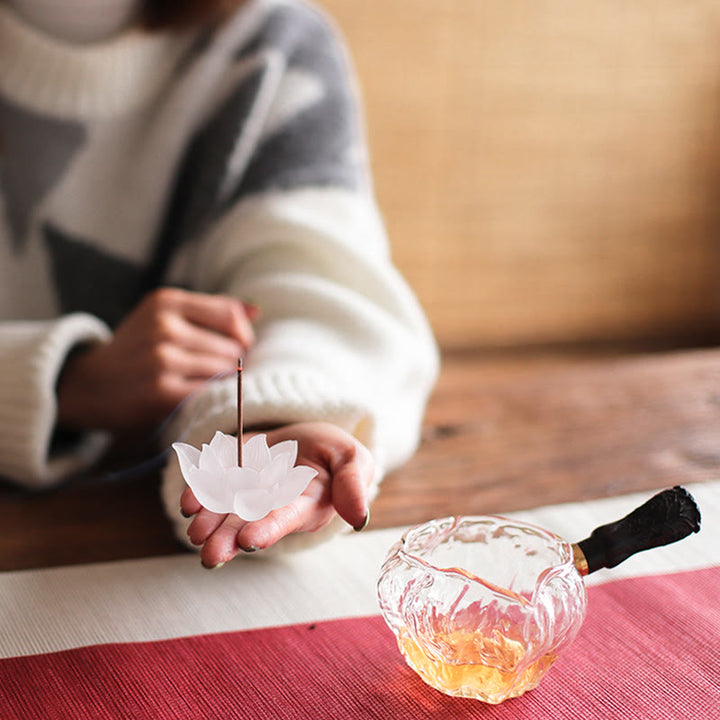 Mini Lotus Liuli Crystal Healing Meditation Stick Weihrauchbrenner - image 13