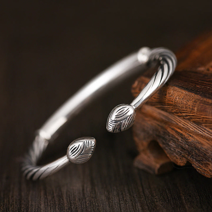 Buddha Stones, tibetisches Om Mani Padme Hum Herz-Sutra-Reinheits-Manschettenarmband