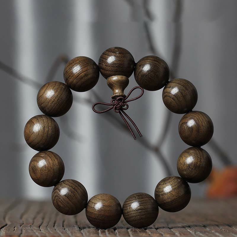 Buddha Stones Seltenes Phoebe Zhennan Wood Spirituality Blessing Armband