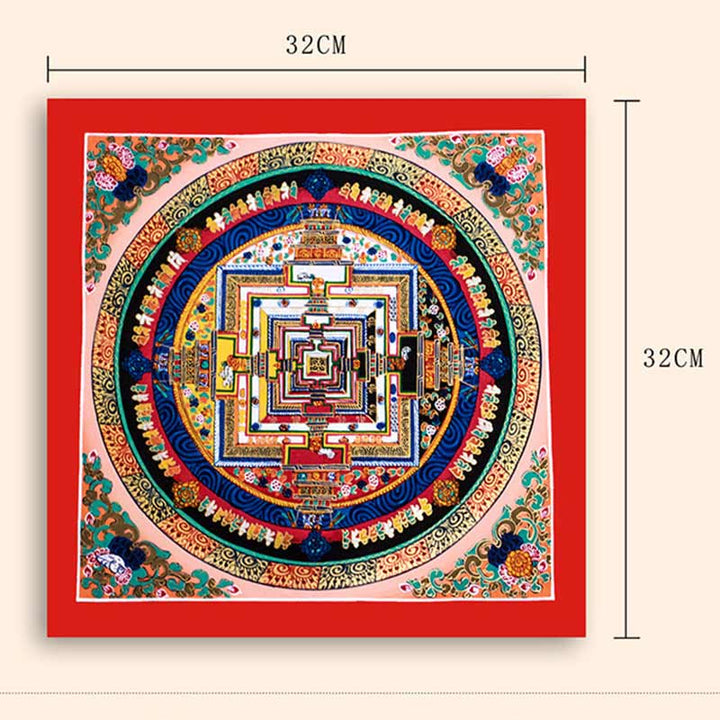 Tibetische handgefertigte Thangka-Mandala-Malerei, Blindbox, zufälliges Farbmuster