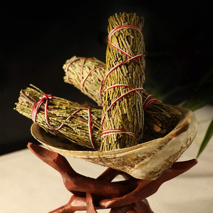 Räucherstäbchen mit Buddha Stonesn für Zuhause, reinigende Räucherstäbchen, Heilmeditation und Räucherstäbchen-Rituale aus Zedernholz