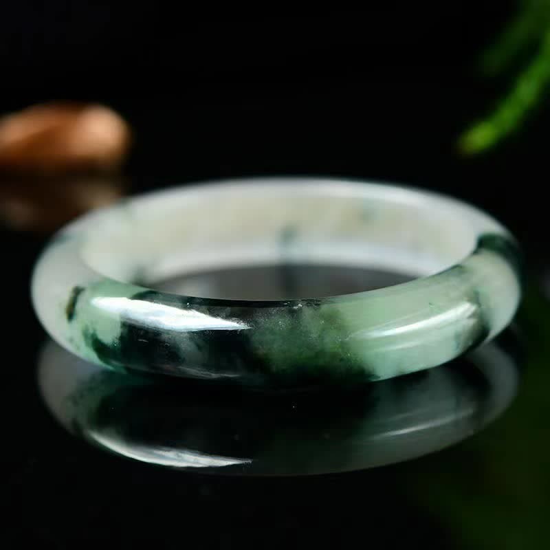 Buddha Stones Jade Fülle Glück Schutz Armband Armreif