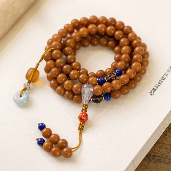 108 Perlen Bodhi Seed Blessing Meditationsarmband Mala