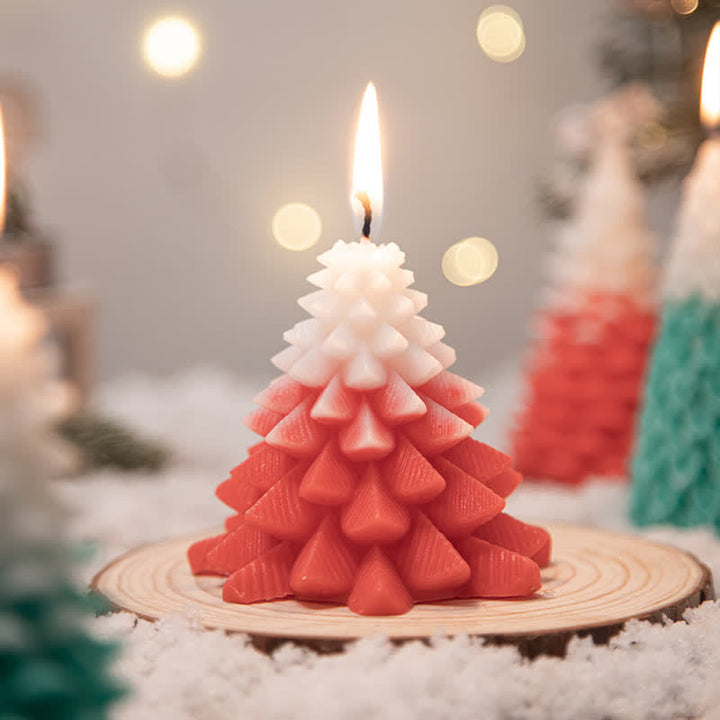 Weihnachtsbaum-duftende Sojawachskerze, Geschenk für Familienfreunde