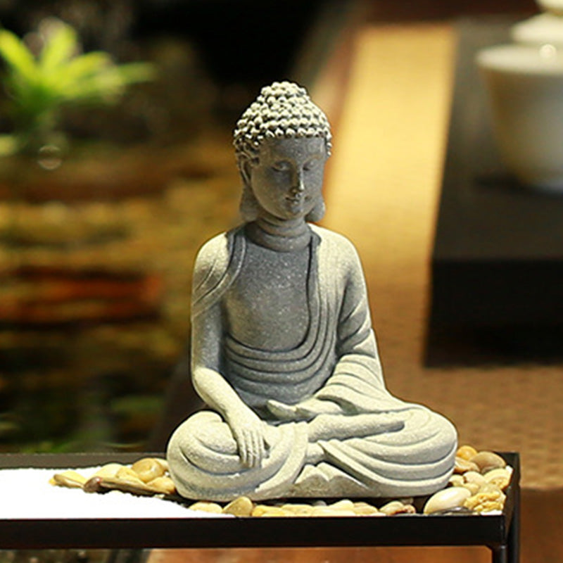 Buddha Stones, sitzend, Meditation, Buddha, Segen, Mitgefühl, Dekoration