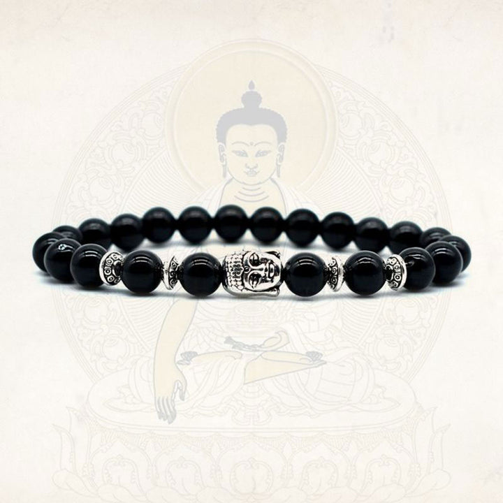 Buddha Stones Amethyst Love Healing Armband