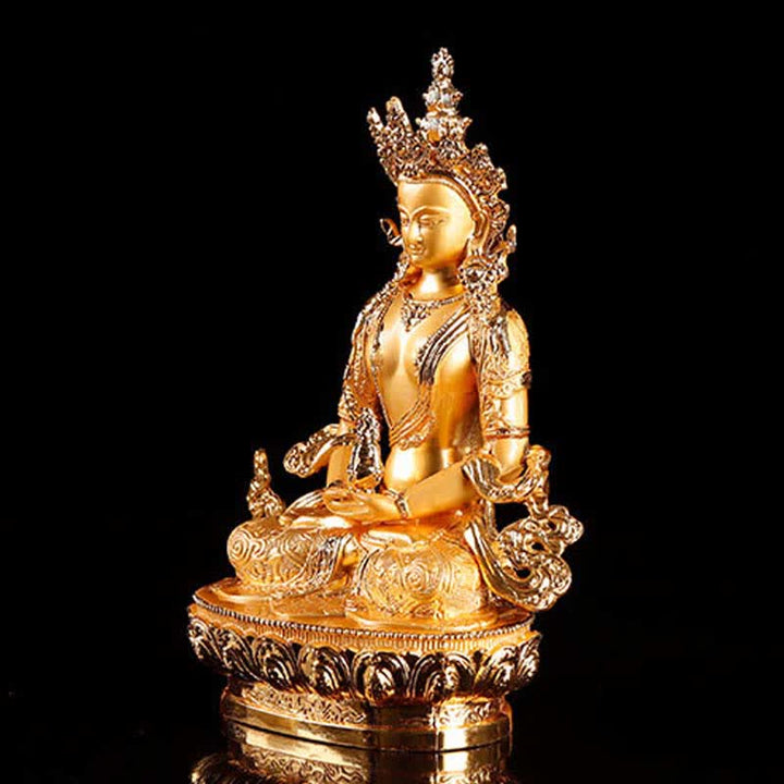 Langlebigkeits-Buddha-Figur, Serenity-Statue, Heimdekoration