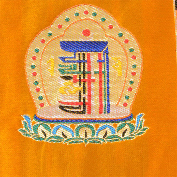 Gebetsaltarmatte Man-Bcu Kalachakra Heilung Meditation Jacquard-Matte