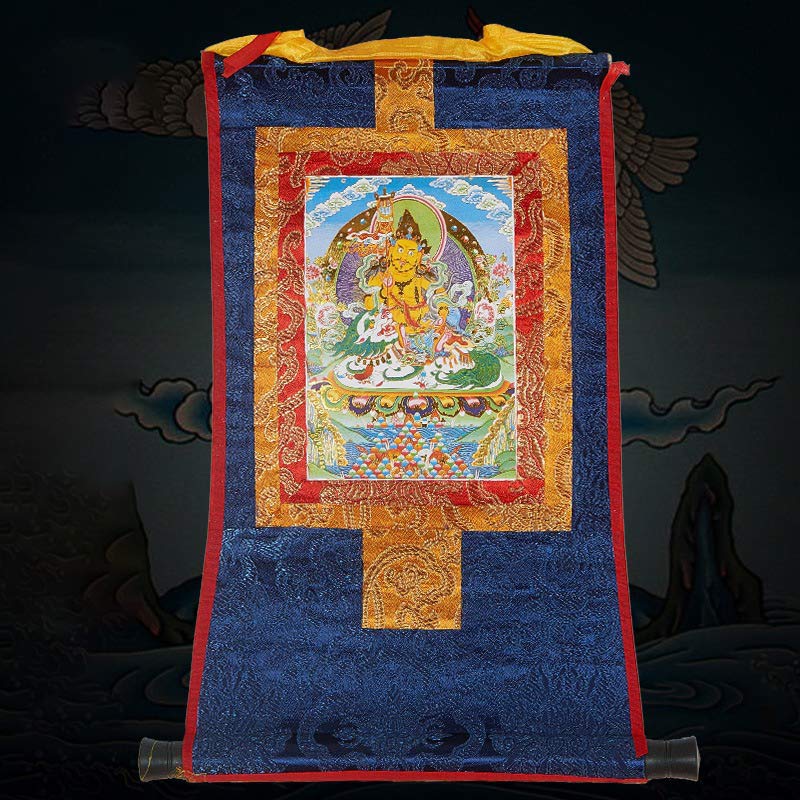 Tibetisch gerahmte Thangka-Segen-Schutzdekoration