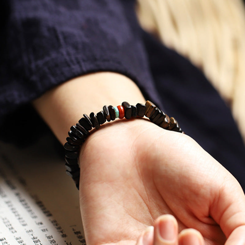 Agarwood Red Achat Balance Armband