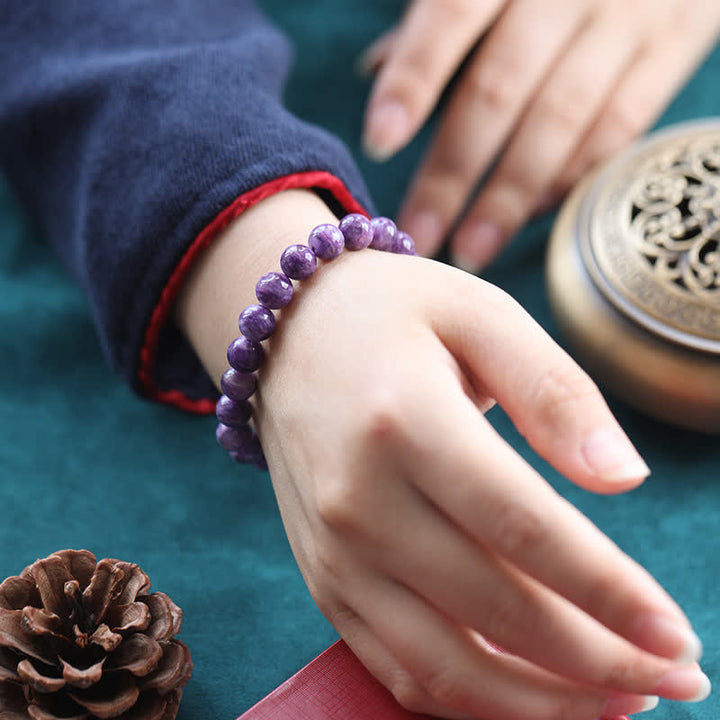 Amethyst-Kristall-Armband zur positiven Transformation