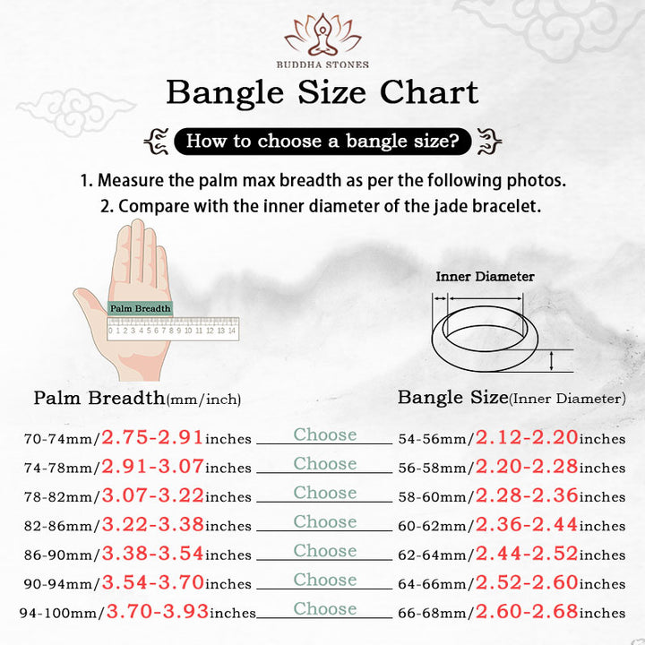 Armreif mit Buddha Stonesn, natürlichem Jade, Friedensheilung