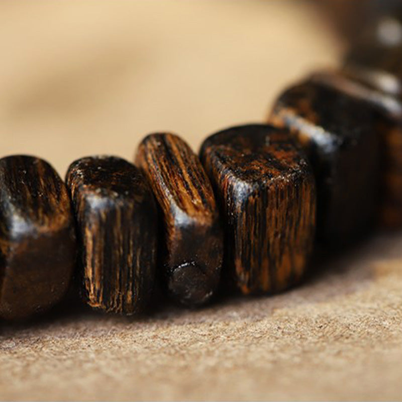 Agarwood Red Achat Balance Armband