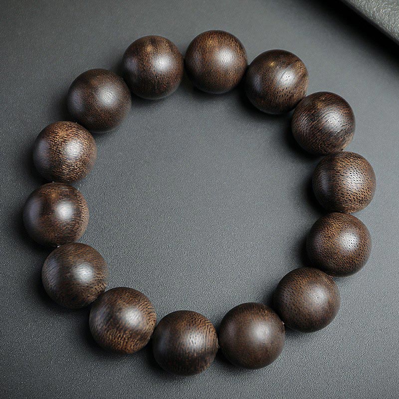 Buddha Stones 108 Mala Perlen Adlerholz Frieden Stärke Ruhe Armband