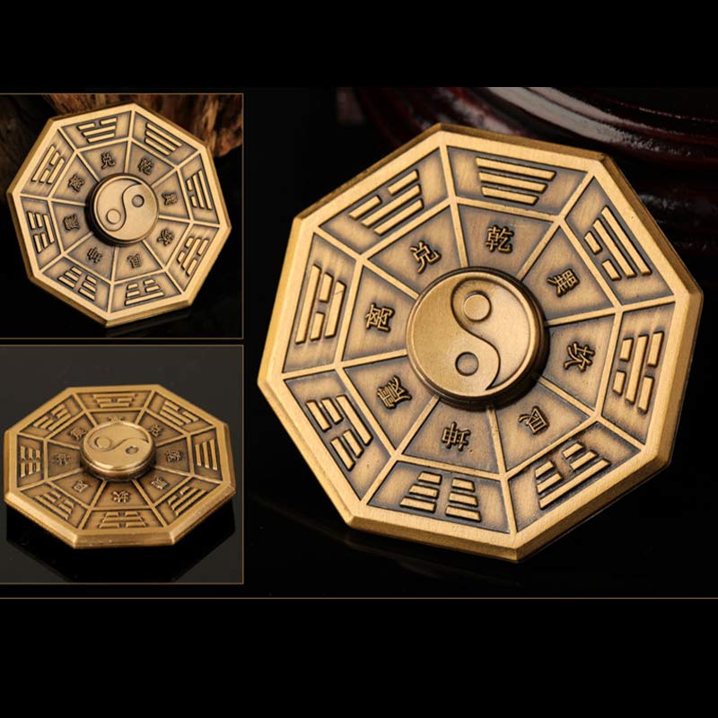 Buddha Stones Fidget Spinner Segen Tai Chi Finger Hand Spinner Dekoration