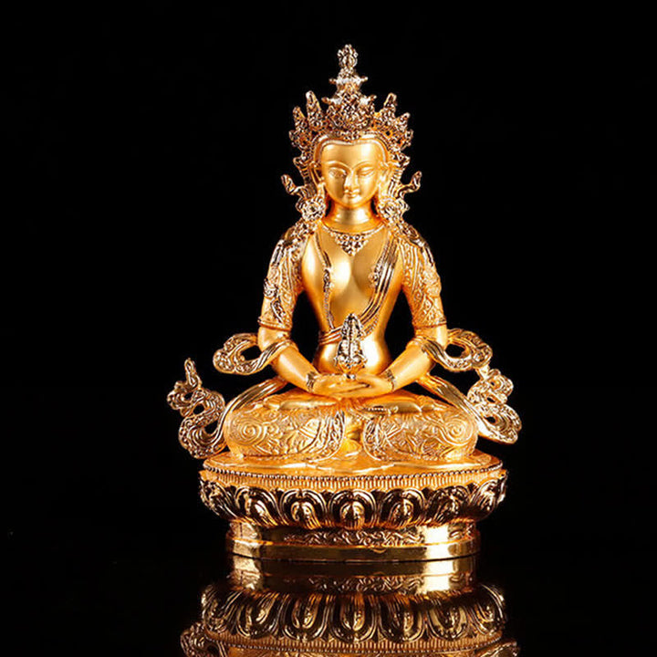 Langlebigkeits-Buddha-Figur, Serenity-Statue, Heimdekoration
