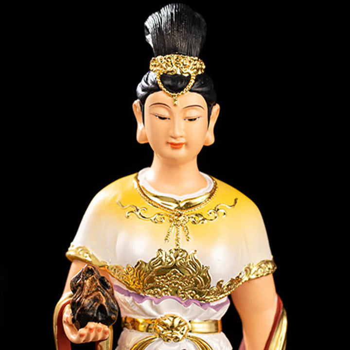 Bodhisattva Nuwa Schutzharzstatue Heimdekoration