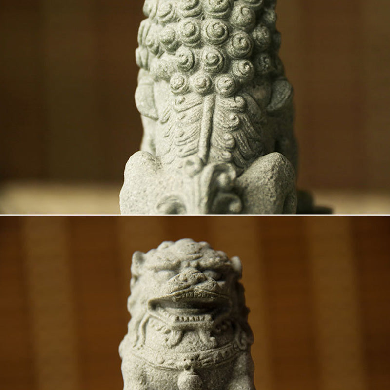 Buddha Stones, Löwe, Fu, Foo, Hunde, Elefant, zur Abwehr böser Segen, Heimdekoration