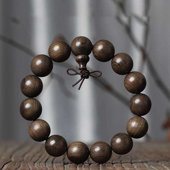 Buddha Stones Seltenes Phoebe Zhennan Wood Spirituality Blessing Armband