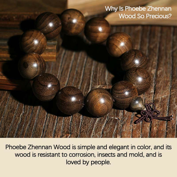 Buddha Stones Seltenes Phoebe Zhennan Wood Spirituality Blessing Armband