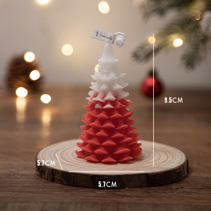 Weihnachtsbaum-duftende Sojawachskerze, Geschenk für Familienfreunde