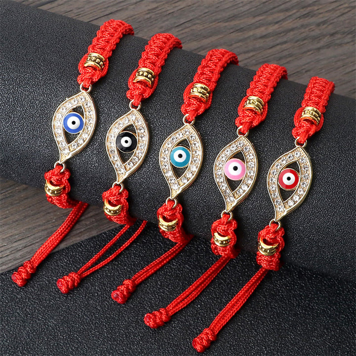 Buddha Stones Evil Eye Keep Away Evil Spirits Schnurarmband