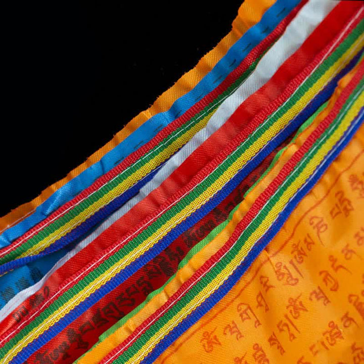 Tibetische 5 Farben Windhorse Blessing Outdoor 20 Stück Gebetsfahnen