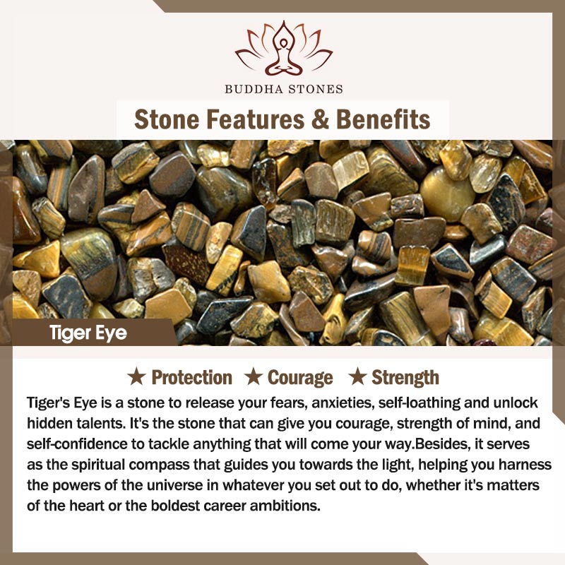 Buddha Stones, natürlicher Edelstein, Baum des Lebens, Glücksbringer, Stretch-Armband