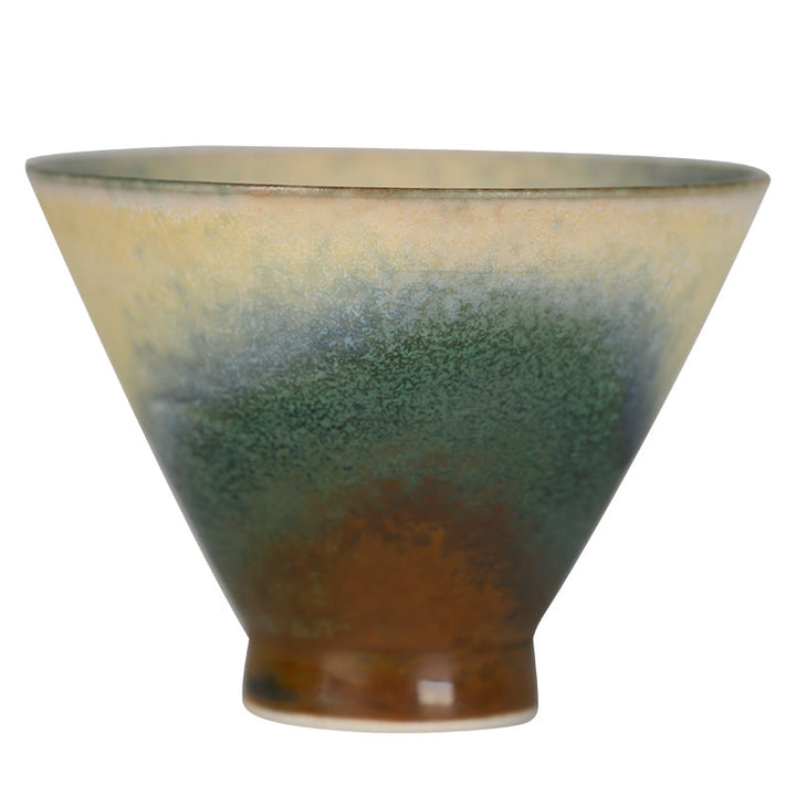 Buddha Stones Vintage Ofen Transmutation Kiln Porzellan Teetasse Kung Fu Teetasse
