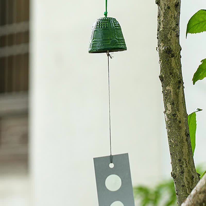 Auspicious Glockenspiel zum Aufhängen an der Wand, Glücksbringer, handgefertigte Heimdekoration