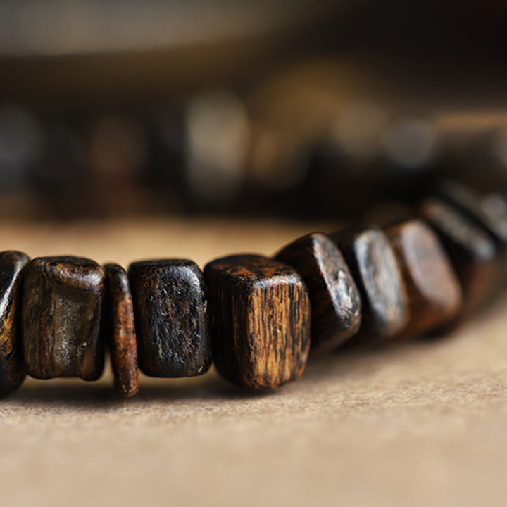 Agarwood Red Achat Balance Armband