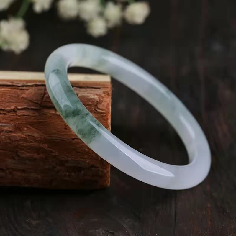 Jade Fülle Glückssegen Armband Armreif