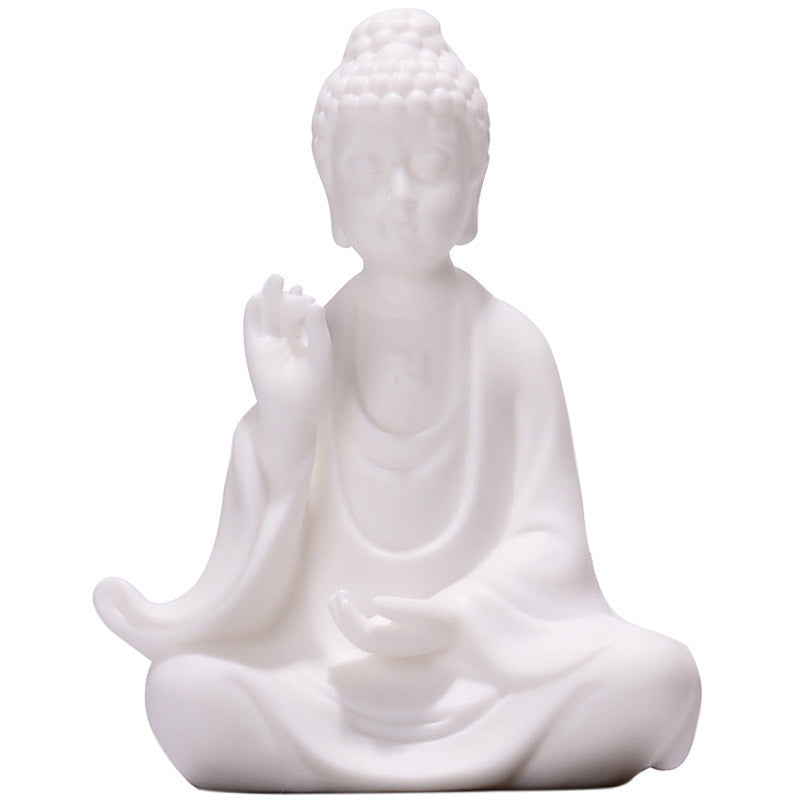 Buddha Avalokitesvara Ksitigarbha Bodhisattva Segen Keramik LED-Dekoration