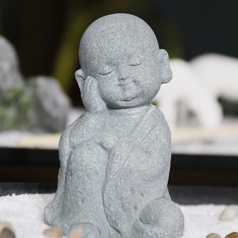 Meditationsgebet Buddha Statue Mitgefühl Heimdekoration
