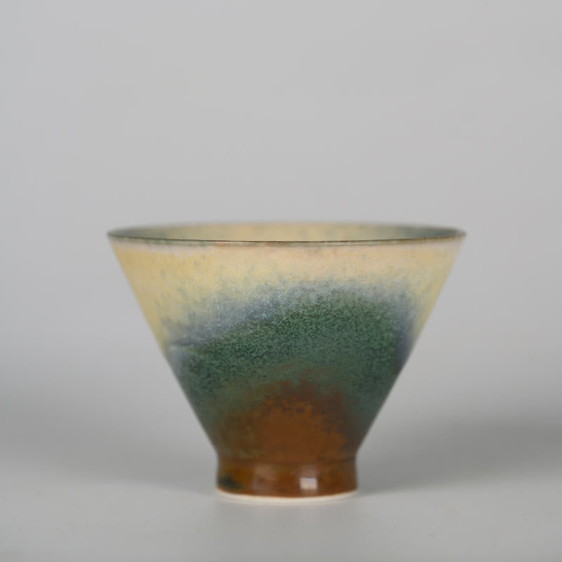 Buddha Stones Vintage Ofen Transmutation Kiln Porzellan Teetasse Kung Fu Teetasse