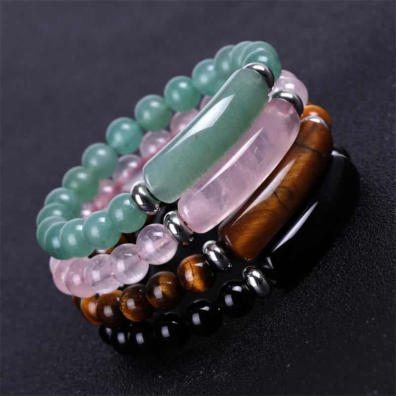 Buddha Stones Handgefertigtes Heilarmband aus natürlichen Edelsteinen