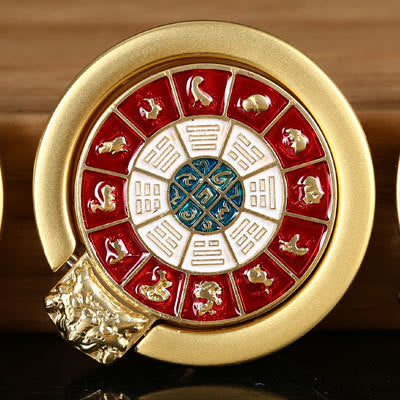 Tibetische Om Mani Padme Hum Peace Handy-Ring-Halterung, universelle Handy-Halterung, Dekorationen