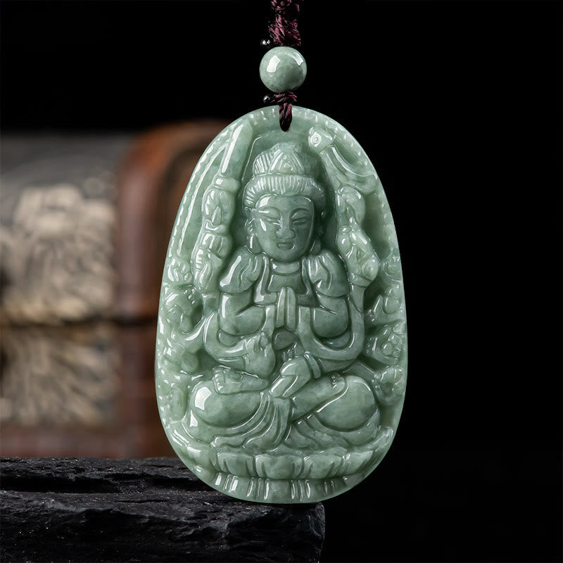 Buddha Stones, chinesisches Sternzeichen, Natal-Buddha, natürlicher Jade, Reichtum, Wohlstand, Halsketten-Anhänger