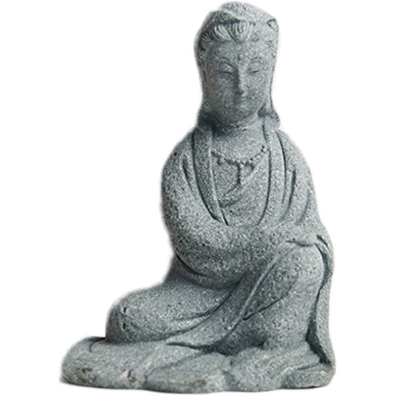 Buddha Stones Avalokitesvara Statue Segen Heimdekoration