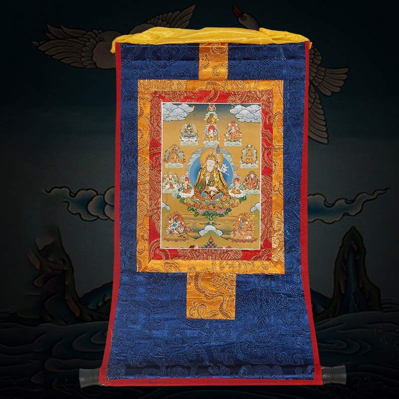 Tibetisch gerahmte Thangka-Segen-Schutzdekoration