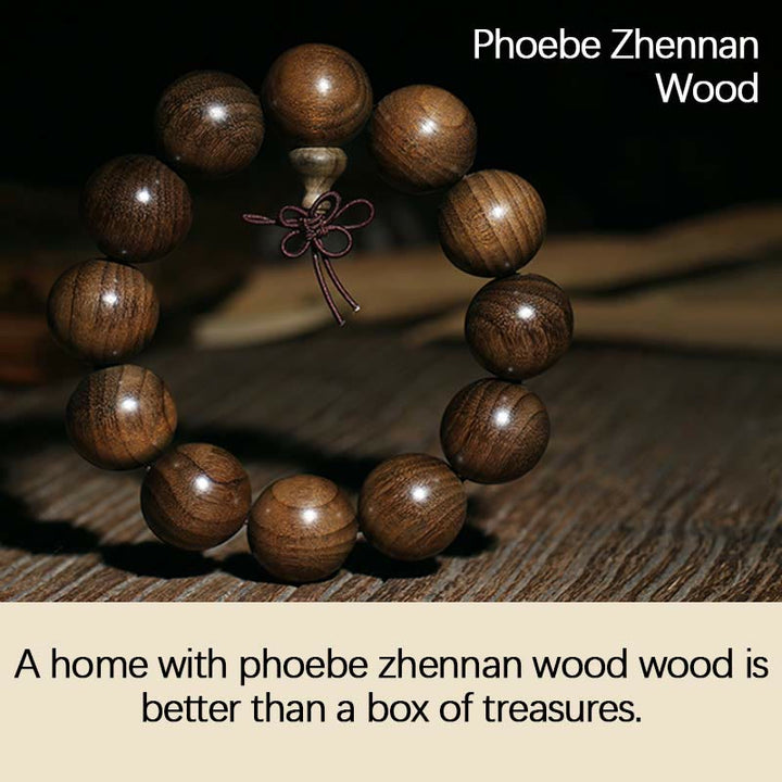 Buddha Stones Seltenes Phoebe Zhennan Wood Spirituality Blessing Armband