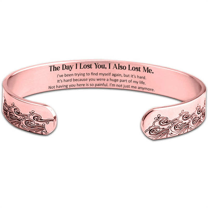 Der Tag, an dem ich dich verloren habe, Memorial Harmony Armband Armreif