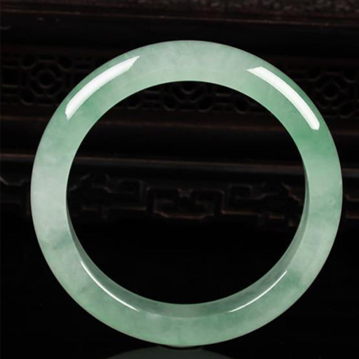 Buddha Stones Jade Schutz Heilung Armreif